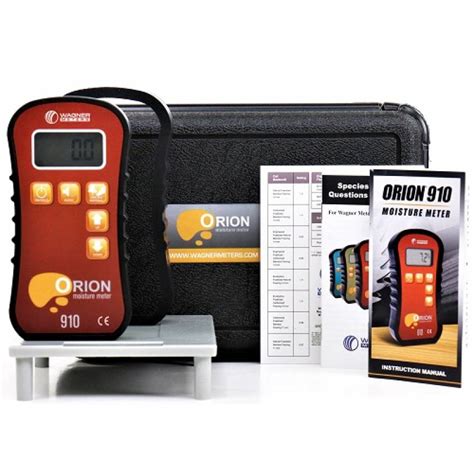 Noodle Moisture Meter distributor|Wagner Orion 910 Deep Depth Pinless Wood Moisture Meter Kit.